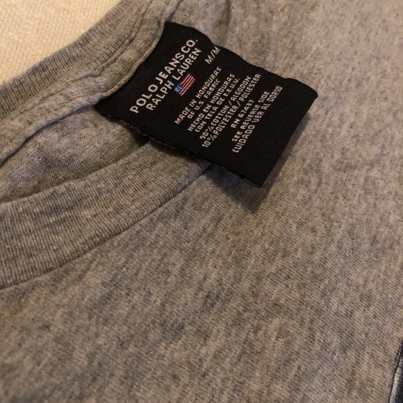 Vintage 90’s/Y2k Ralph Lauren American Flag Tee 🐞 - Picture 4 of 4